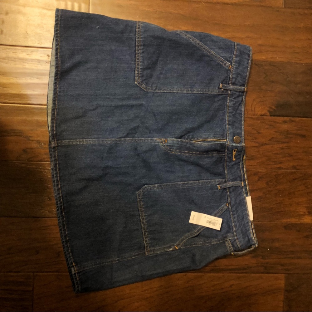 NWT denim mini skirt Old Navy sz 16